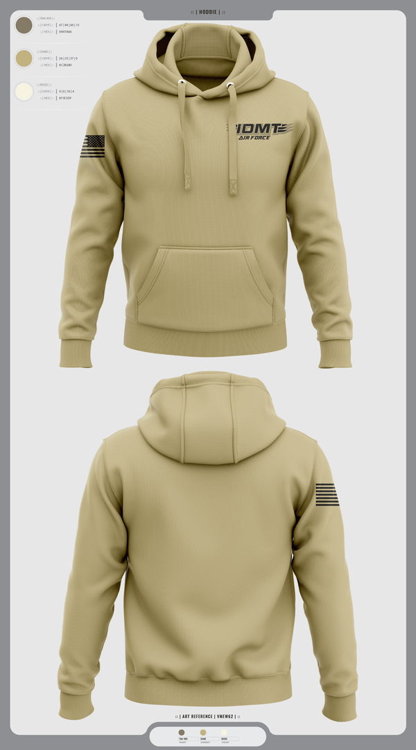 Hoodie, IDMT, Air Force, Teamtime, Team time, sublimation, custom sports apparel, team uniforms, spirit wear, spiritwear, sports uniforms, custom shirts, team store, custom team store, fundraiser sports, apparel fundraiser
