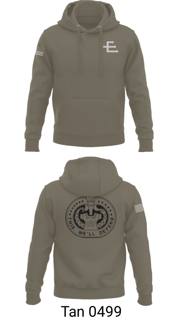 Hoodie, E/701, Army, Teamtime, Team time, sublimation, custom sports apparel, team uniforms, spirit wear, spiritwear, sports uniforms, custom shirts, team store, custom team store, fundraiser sports, apparel fundraiser