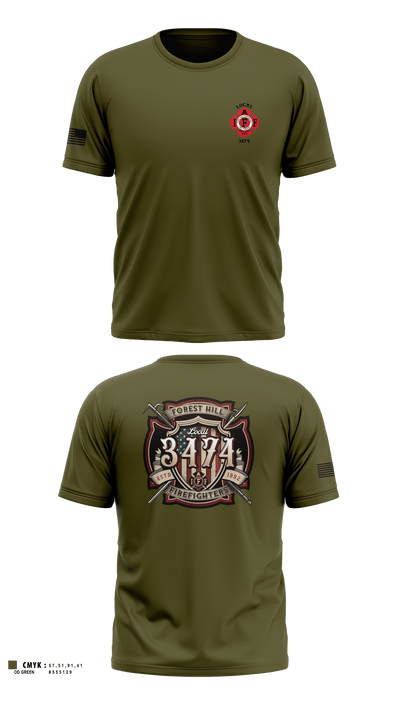Local 3474 65707926 Old School Cotton Feel Shirt - 2
