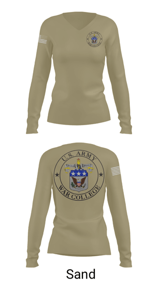 Women's Long Sleeve Vneck Shirt, AWC, , Teamtime, Team time, sublimation, custom sports apparel, team uniforms, spirit wear, spiritwear, sports uniforms, custom shirts, team store, custom team store, fundraiser sports, apparel fundraiser