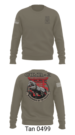 Crew Neck Sweatshirt, WorkHorse, Marines, Teamtime, Team time, sublimation, custom sports apparel, team uniforms, spirit wear, spiritwear, sports uniforms, custom shirts, team store, custom team store, fundraiser sports, apparel fundraiser