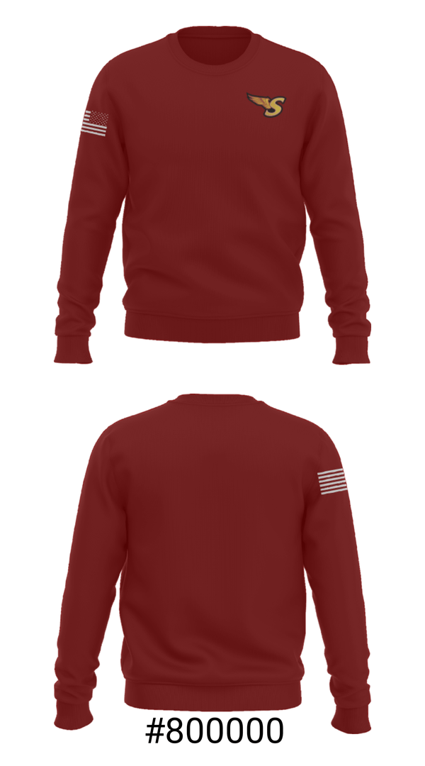 Crew Neck Sweatshirt, Sharon High School Tennis, Tennis, Teamtime, Team time, sublimation, custom sports apparel, team uniforms, spirit wear, spiritwear, sports uniforms, custom shirts, team store, custom team store, fundraiser sports, apparel fundraiser