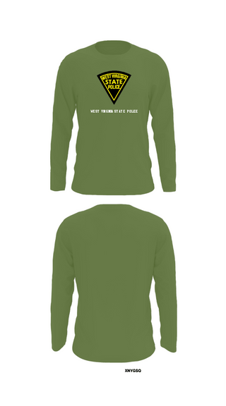 Long Sleeve Performance Shirt, West Virginia State Police, Police, Teamtime, Team time, sublimation, custom sports apparel, team uniforms, spirit wear, spiritwear, sports uniforms, custom shirts, team store, custom team store, fundraiser sports, apparel fundraiser