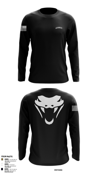 Long Sleeve Performance Shirt, RookVIPERS, Army, Teamtime, Team time, sublimation, custom sports apparel, team uniforms, spirit wear, spiritwear, sports uniforms, custom shirts, team store, custom team store, fundraiser sports, apparel fundraiser