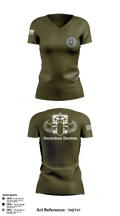 Raleigh Police Bomb Squad 92795368 Women's Short Sleeve V-neck Shirt - 4