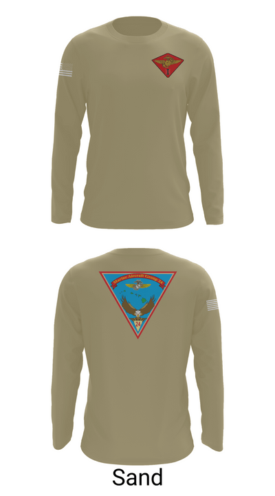 Marine Air Group 24 32391498 Long Sleeve Performance Shirt - 86