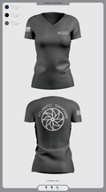 undefined Women's Short Sleeve V-neck Shirt - 9