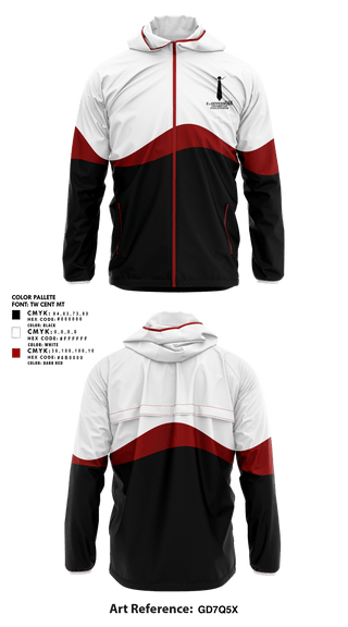 Windbreaker, ExGOVERNORS, , Teamtime, Team time, sublimation, custom sports apparel, team uniforms, spirit wear, spiritwear, sports uniforms, custom shirts, team store, custom team store, fundraiser sports, apparel fundraiser