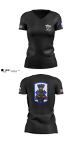 3RD PLT BAD BOYS3RD PLT BAD BOYS 899719921-299 DismountBlue Ewok 2663775 Women's Short Sleeve V-neck Shirt - 3