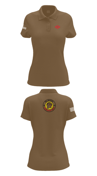 Womens Short Sleeve Performance Polo, NMCB 25 CTG 56.2, Navy, Teamtime, Team time, sublimation, custom sports apparel, team uniforms, spirit wear, spiritwear, sports uniforms, custom shirts, team store, custom team store, fundraiser sports, apparel fundraiser