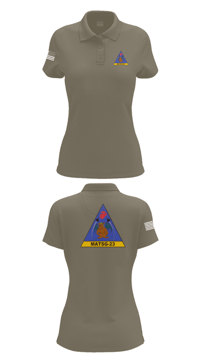 matsg-23 81067333 Women's Short Sleeve Performance Polo  - 75