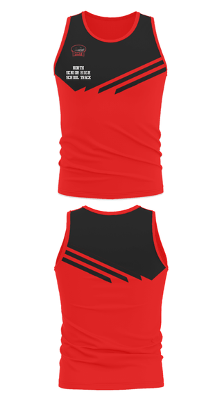 Tank Top, North Senior High School Track, Track & Field, Teamtime, Team time, sublimation, custom sports apparel, team uniforms, spirit wear, spiritwear, sports uniforms, custom shirts, team store, custom team store, fundraiser sports, apparel fundraiser