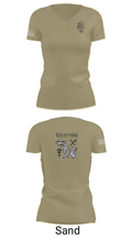 Ceremonial Platoon 73521546 Women's Short Sleeve V-neck Shirt - 88