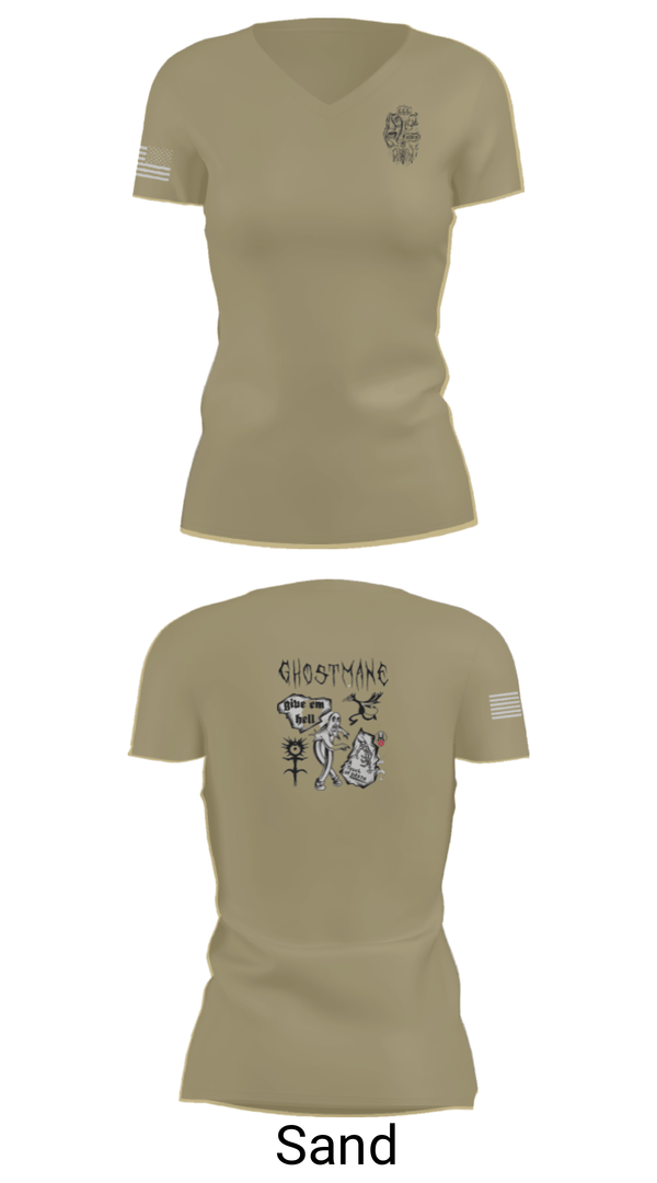 Women's Short Sleeve Vneck Shirt, Ceremonial Platoon, Marines, Teamtime, Team time, sublimation, custom sports apparel, team uniforms, spirit wear, spiritwear, sports uniforms, custom shirts, team store, custom team store, fundraiser sports, apparel fundraiser