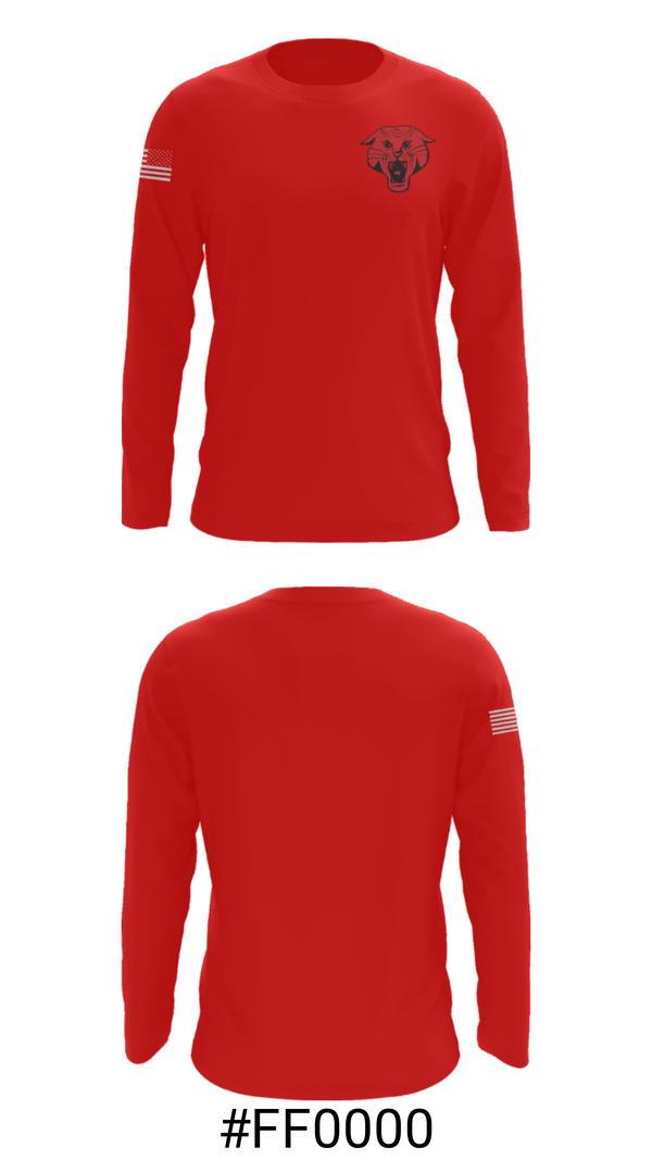 Long Sleeve Performance Shirt, Ellsworth Senior High School Baseball, Baseball, Teamtime, Team time, sublimation, custom sports apparel, team uniforms, spirit wear, spiritwear, sports uniforms, custom shirts, team store, custom team store, fundraiser sports, apparel fundraiser