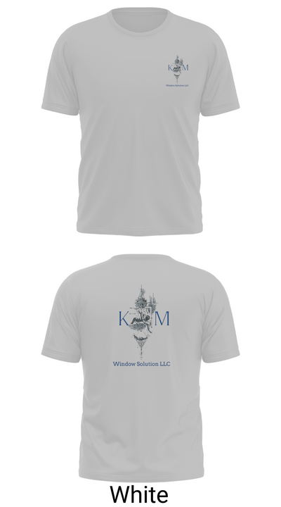 K&M window solutions llc 44492171 Old School Cotton Feel Shirt - 10