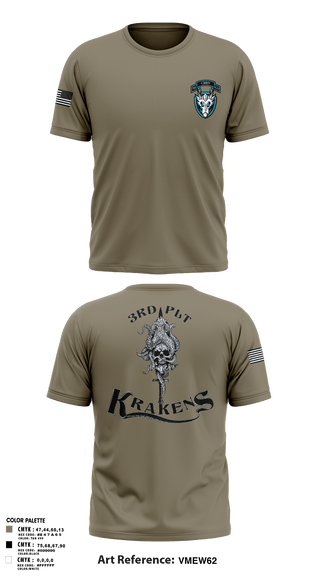 Old School Cotton Feel Shirt, 3RD PLT95TH CBRN3rd plt, Army, Teamtime, Team time, sublimation, custom sports apparel, team uniforms, spirit wear, spiritwear, sports uniforms, custom shirts, team store, custom team store, fundraiser sports, apparel fundraiser