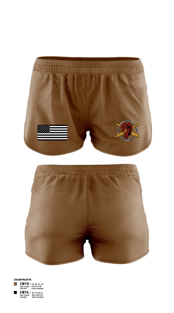 Womens Shorts, 2-306th FAR, Army, Teamtime, Team time, sublimation, custom sports apparel, team uniforms, spirit wear, spiritwear, sports uniforms, custom shirts, team store, custom team store, fundraiser sports, apparel fundraiser