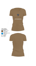 B Co 277 ASB ASES Section 28797933 Women's Short Sleeve V-neck Shirt - 4