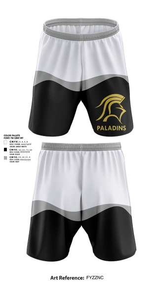 Athletic Shorts With Pockets, Paladins, Track & Field, Teamtime, Team time, sublimation, custom sports apparel, team uniforms, spirit wear, spiritwear, sports uniforms, custom shirts, team store, custom team store, fundraiser sports, apparel fundraiser