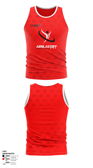 Tank Top, Airblastoff Lions, Track & Field, Teamtime, Team time, sublimation, custom sports apparel, team uniforms, spirit wear, spiritwear, sports uniforms, custom shirts, team store, custom team store, fundraiser sports, apparel fundraiser