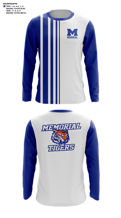 Reitz Memorial High School 97796056 Long Sleeve Performance Shirt - 41