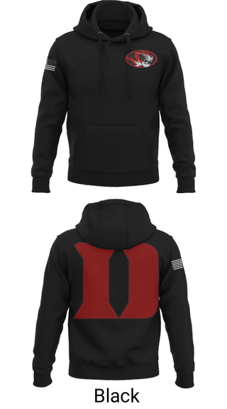 Hoodie, Duke High School Golf, Golf, Teamtime, Team time, sublimation, custom sports apparel, team uniforms, spirit wear, spiritwear, sports uniforms, custom shirts, team store, custom team store, fundraiser sports, apparel fundraiser