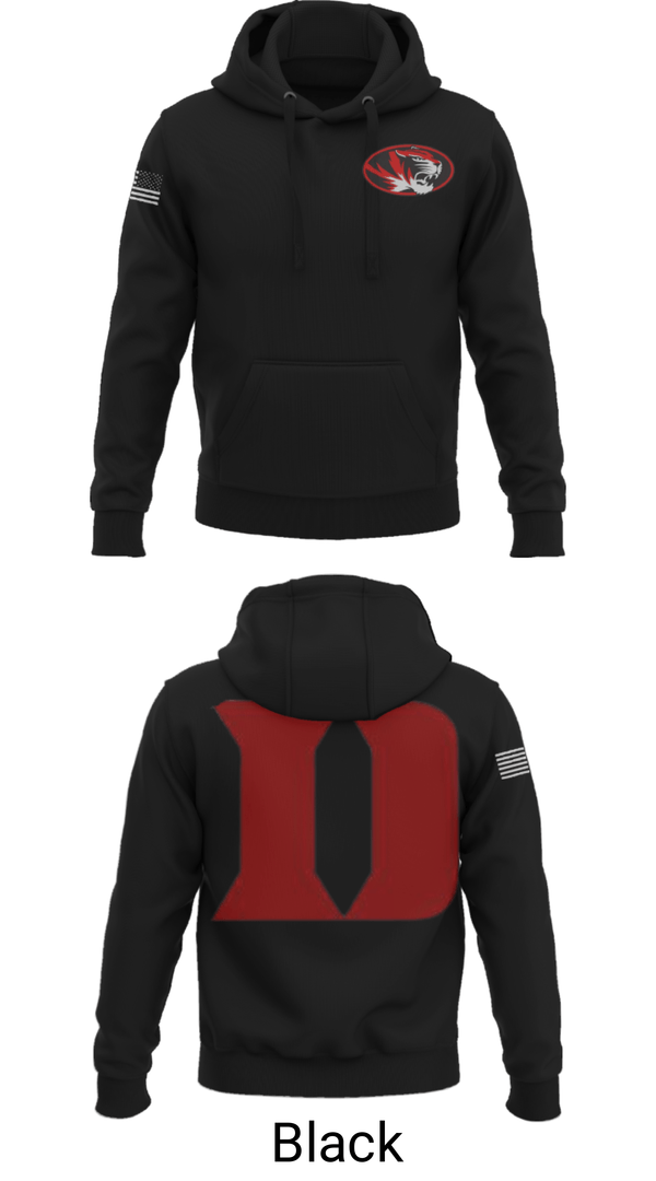 Hoodie, Duke High School Golf, Golf, Teamtime, Team time, sublimation, custom sports apparel, team uniforms, spirit wear, spiritwear, sports uniforms, custom shirts, team store, custom team store, fundraiser sports, apparel fundraiser