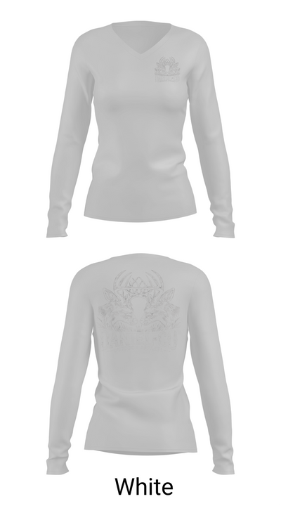 Daniel Co 76790421 Women's Long Sleeve V-neck Shirt - 16