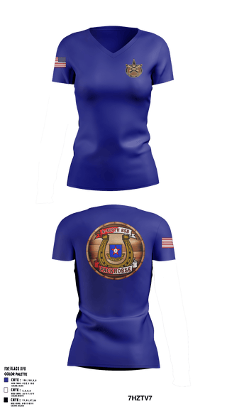 Womens Short Sleeve Vneck Shirt, 4/409th BSB, Army, Teamtime, Team time, sublimation, custom sports apparel, team uniforms, spirit wear, spiritwear, sports uniforms, custom shirts, team store, custom team store, fundraiser sports, apparel fundraiser