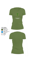 Tantasqua Regional High School Golf 92525572 Women's Short Sleeve V-neck Shirt - 20
