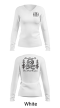 Ruck Caroline Co. 37189797 Women's Long Sleeve V-neck Shirt - 16