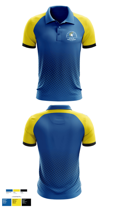 Pinole Valley High School Volleyball 71120113 Short Sleeve Performance Polo - 1