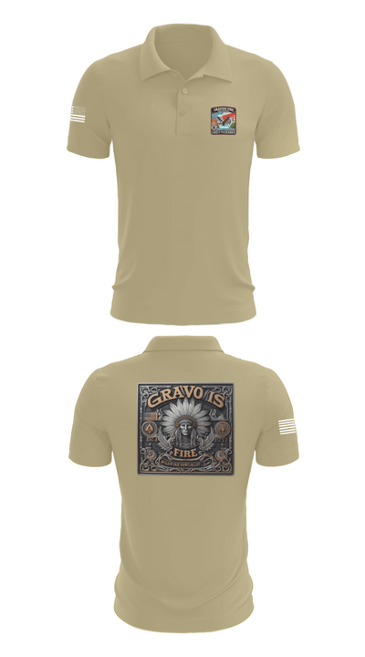 Gravois Fire Special Operations 80045989 Short Sleeve Performance Polo - 87