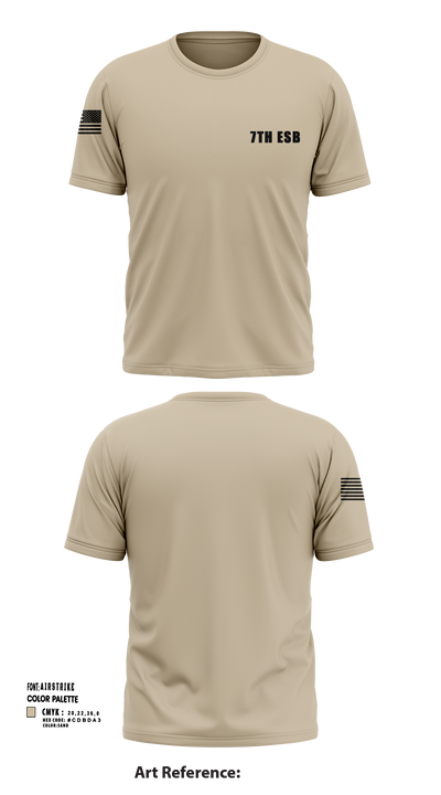 7th ESB 42039106 Short Sleeve Performance Shirt - 106