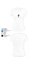 united hvac 96033943 Women's Short Sleeve V-neck Shirt - 18