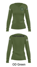 BSO Explorers 2103492 Women's Long Sleeve V-neck Shirt - 54