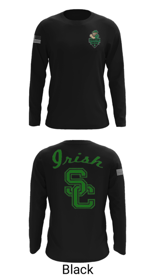 Long Sleeve Performance Shirt, Springfield Catholic High School Soccer, Men's Soccer, Teamtime, Team time, sublimation, custom sports apparel, team uniforms, spirit wear, spiritwear, sports uniforms, custom shirts, team store, custom team store, fundraiser sports, apparel fundraiser