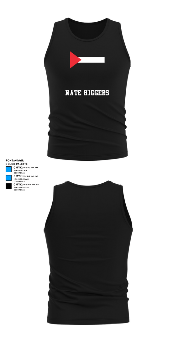 Tank Top, Nate higgers, Wrestling, Teamtime, Team time, sublimation, custom sports apparel, team uniforms, spirit wear, spiritwear, sports uniforms, custom shirts, team store, custom team store, fundraiser sports, apparel fundraiser