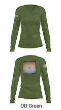 86 MXO 44204429 Women's Long Sleeve V-neck Shirt - 57