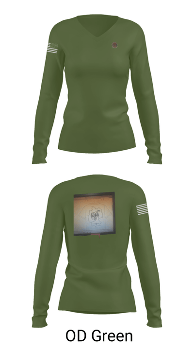 86 MXO 44204429 Women's Long Sleeve V-neck Shirt - 57