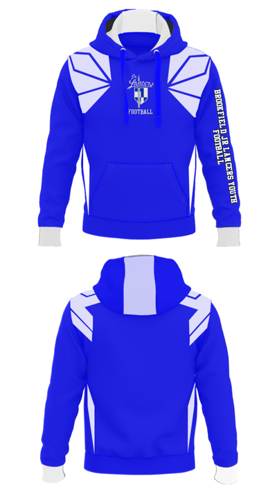 Brookfield Jr Lancers Youth Football 11244394 Hoodie - 22