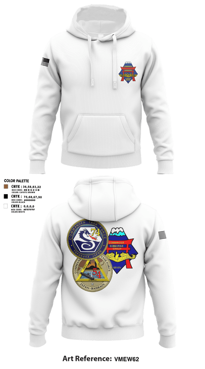Submarine Group 7 N4 26045407 Hoodie - 2