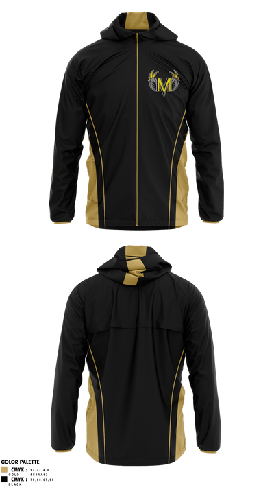 Millennium High School-Tracy Learning Center Soccer 58521885 Windbreaker - 3