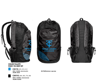 Gear Bag, Telfair County Middle School Cross Country, Cross Country, Teamtime, Team time, sublimation, custom sports apparel, team uniforms, spirit wear, spiritwear, sports uniforms, custom shirts, team store, custom team store, fundraiser sports, apparel fundraiser