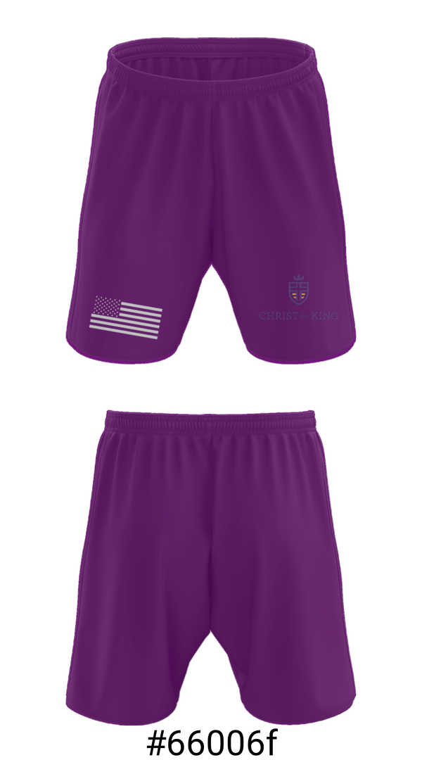 Athletic Shorts With Pockets, Christ The King Catholic School, Spirit Store, Teamtime, Team time, sublimation, custom sports apparel, team uniforms, spirit wear, spiritwear, sports uniforms, custom shirts, team store, custom team store, fundraiser sports, apparel fundraiser
