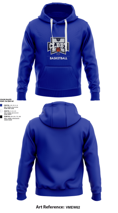 CLBBY Basketball 93134900 Hoodie - 1