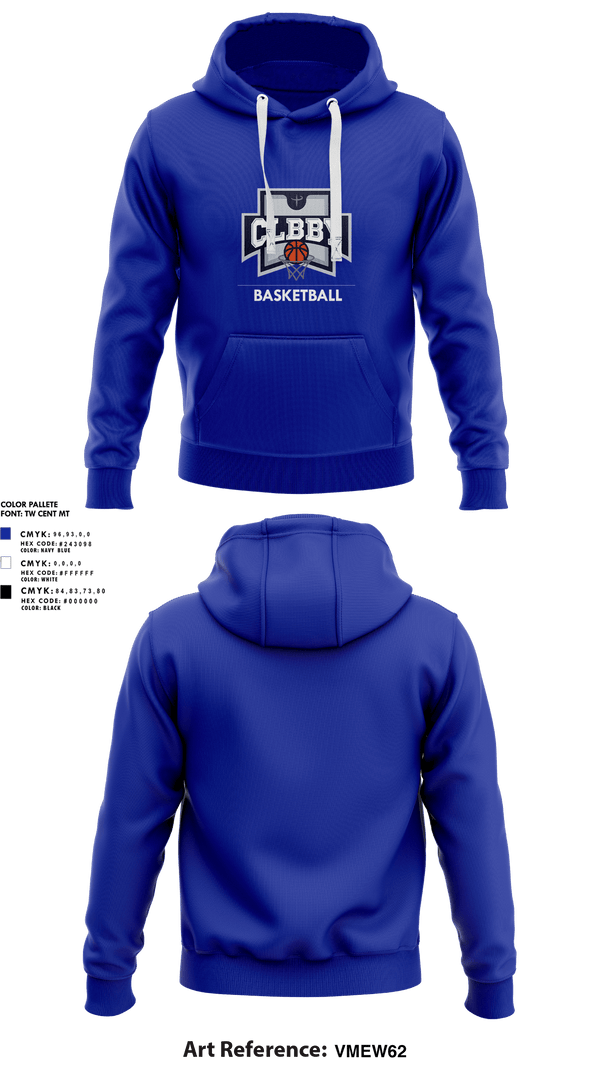 Hoodie, CLBBY Basketball, Men's Basketball, Teamtime, Team time, sublimation, custom sports apparel, team uniforms, spirit wear, spiritwear, sports uniforms, custom shirts, team store, custom team store, fundraiser sports, apparel fundraiser