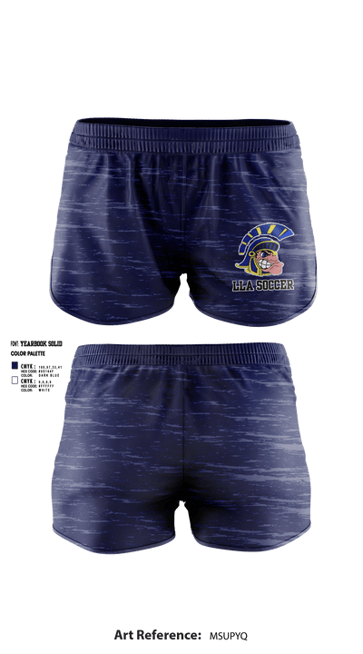Lakeview Spartans 38287795 Women's Soccer Shorts - 2