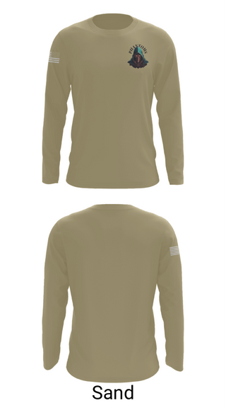 Long Sleeve Performance Shirt, 2nd Platoon Charlie Battery 5-4, Army, Teamtime, Team time, sublimation, custom sports apparel, team uniforms, spirit wear, spiritwear, sports uniforms, custom shirts, team store, custom team store, fundraiser sports, apparel fundraiser